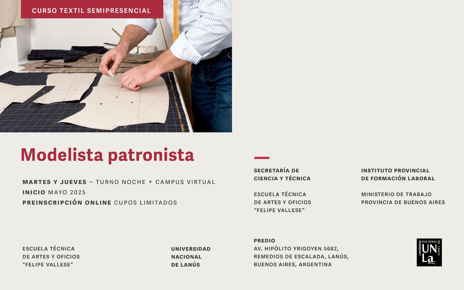 MODELISTA PATRONISTA